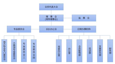 中国小额贷款公司协会 —小贷协会组织结构图
