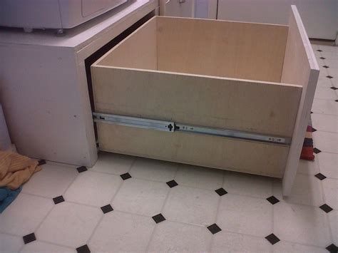 DIY Washer & Dryer Pedestal with Convenient Drawers for Your Home Projects