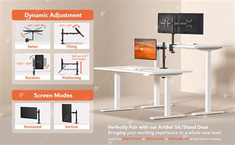 Artikel Single Monitor Desk Mount Adjustable Heavy Duty Arm