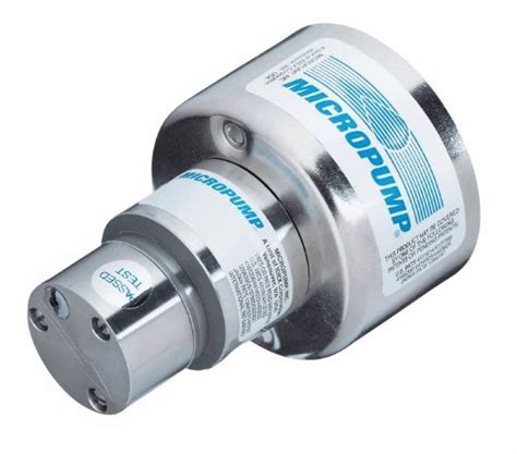 Micropump L22092 A-Mount Cavity Style Pump Head; Bypass/SS/PTFE/PTFE; 0 ...