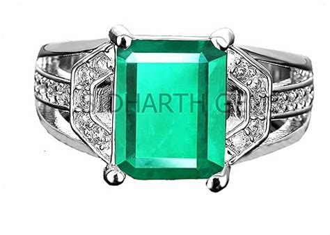 Buy SIDHGEMS 12.25 Ratti Panna Stone Original Certified Panna Stone ...