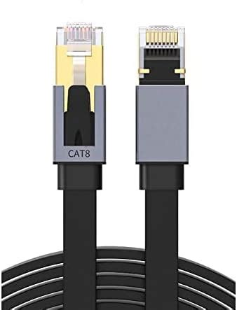INICIO Cat 8 Ethernet Cable 1 M Internet Network Computer Patch Cord ...