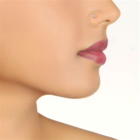 Lovely Diamond Nose Pin