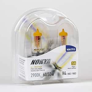 Nokya H4 / 9003 / HB2 All Weather Headlight Bulbs 2900K 60/55W (Stage 1 ...
