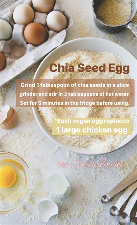 Chia Seeds As Egg Substitute at Alexander Kitchen blog