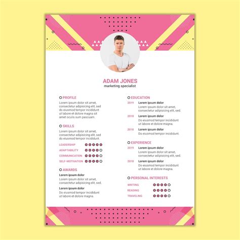 Page 2 | Pink cv Images - Free Download on Freepik