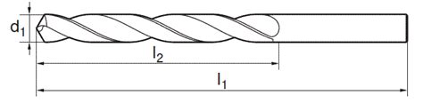 Straight Shank Drill, Regular Type-N 2456 | GUHRING | MISUMI India