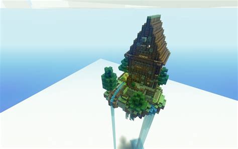Image result for Minecraft Flying Island Tutorial