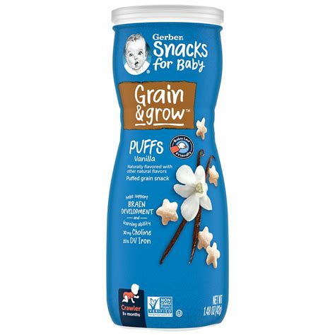 Gerber Puffs Vanilla | Walgreens