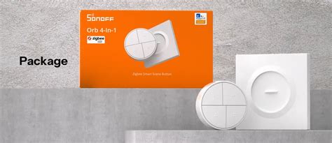 SONOFF Orb 4-In-1 Zigbee Smart Scene Button | SNZB-01M