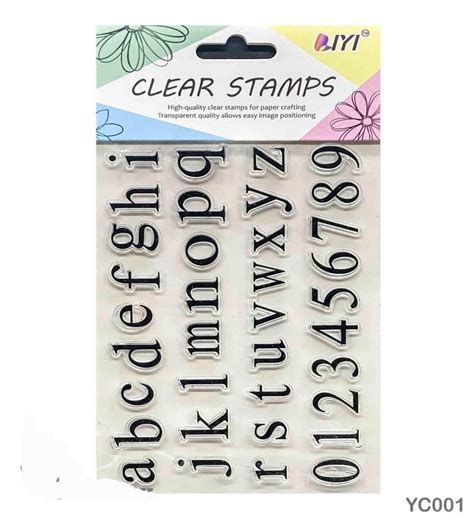 Clear stamps
