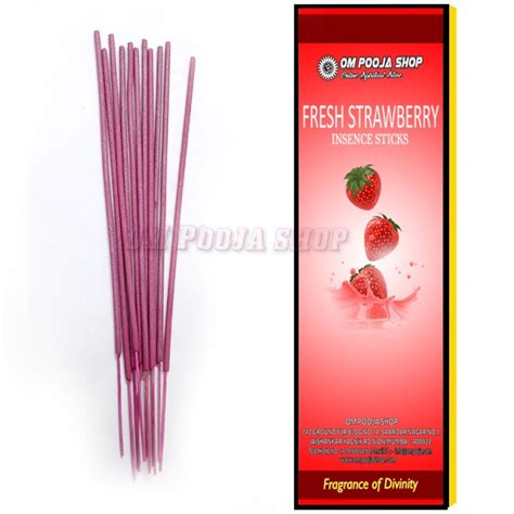 Fresh Strawberry Incense Sticks @ best price from India