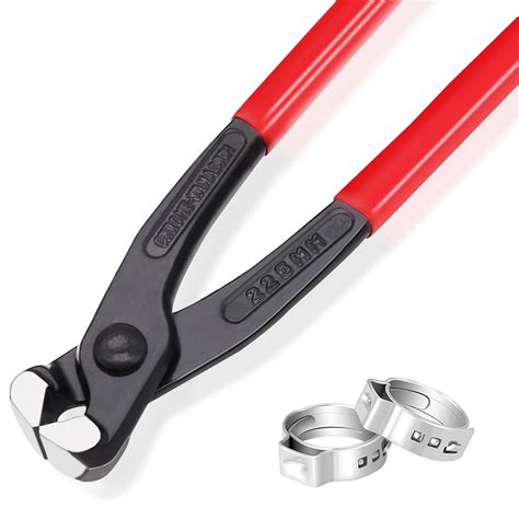 Seept 9inch Single Ear Clamp Pincer Carbon Steel Ear Clamp Pliers Tool ...
