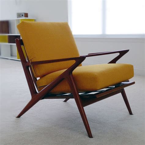 mid century modern z chair
