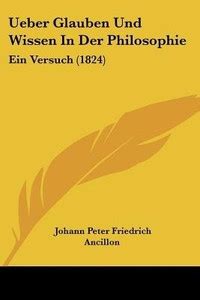 Ueber Glauben Und Wissen In Der Philosophie: Buy Ueber Glauben Und ...