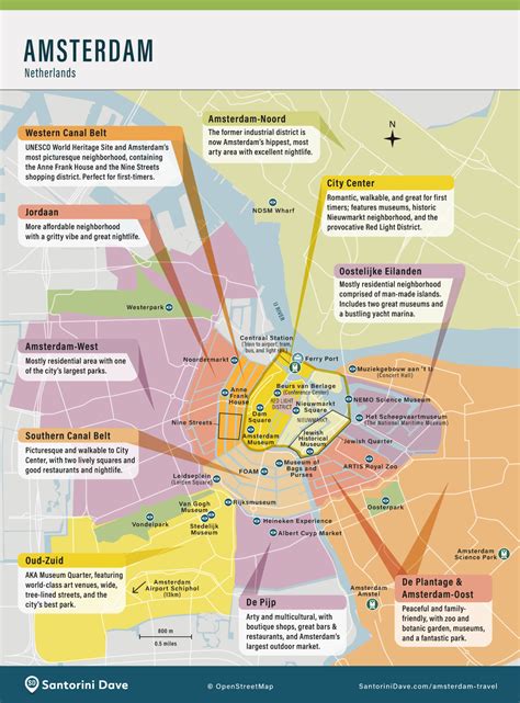 Amsterdam Districts Map
