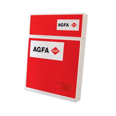 AGFA RADIOMAT PCG1012 X-Ray Film, Full Speed, 10" x 12", Green ...