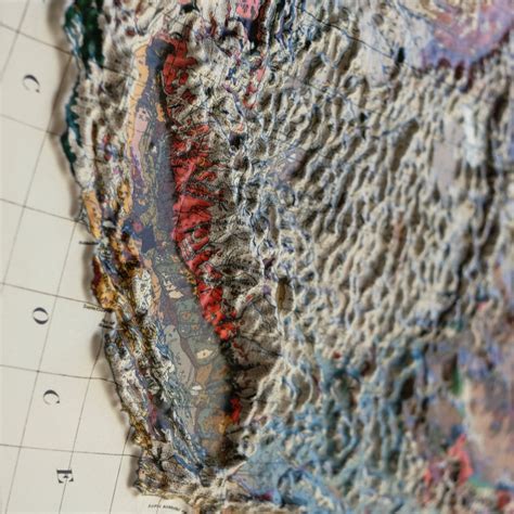 Relief Maps, 3D Maps, Topo Map Art, & More | Muir Way