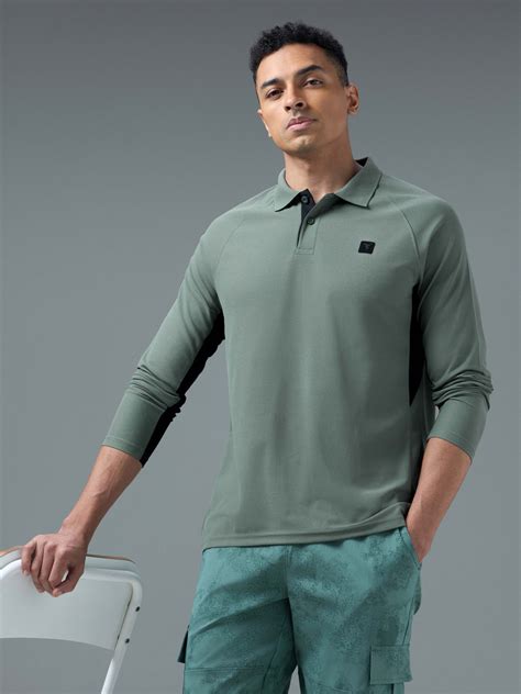 Men Slim Fit Polo T-shirt with Matpiq