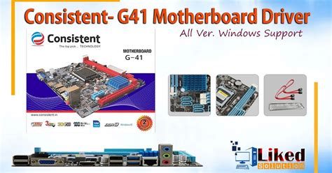 Consistent G41 Motherboard Driver for all windows version | Os 32bit/64bit