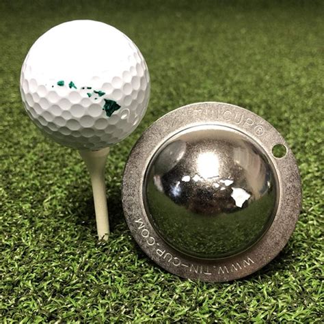 Tin Cup Golf Ball Custom Marker Alignment Tool India | Ubuy