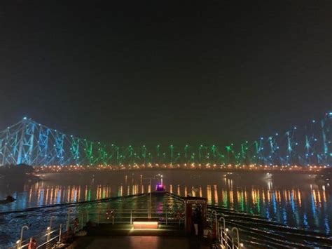 PM inaugurates dynamic lighting at the iconic Howrah Bridge