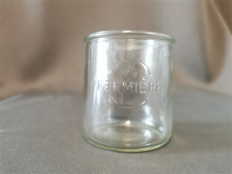 Teracote Jars La Fermier Yogurt, Made of Transparent Glass, and Also ...