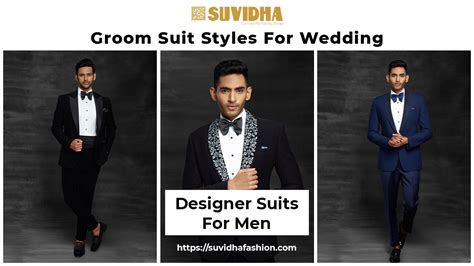 The Ultimate Groom Suit Styles for Every Wedding – Suvidha Fashion