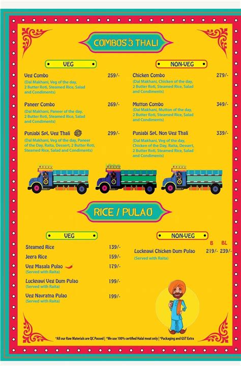 Menu at Norfest the Dhaba Best North Indian & Punjabi Restaurant, Hyderabad