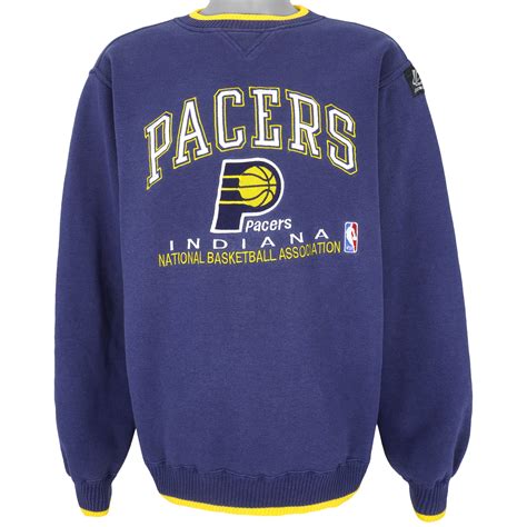 90s STARTER INDIANA PACERS EMBROIDERED SWEATSHIRT - munimoro.gob.pe