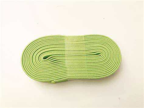 2m Gummiband apfelgrün - 1 cm breit | Online Shop | ZauberDrum