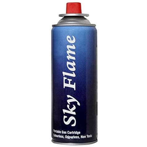 GCA- Butane Gas Canister 225g to Refill Flame Lighters, Small Stove ...