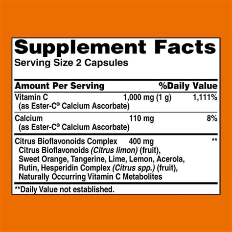 American Health | Ester-C® 500 mg with Citrus Bioflavonoids – Capsules