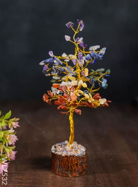 The Tree of Life - (Seven Chakra Crystal Stone) - WL2532 – Wedtree