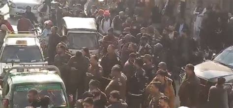 Pakistan Tehreek-e-Insaf holds protest against rigging of election results
