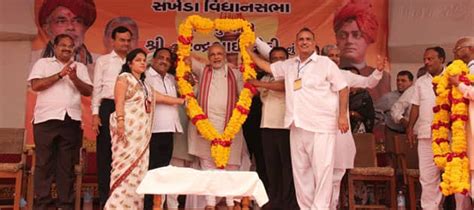 Vivekananda Yuva Vikas Yatra - Sankheda in pictures