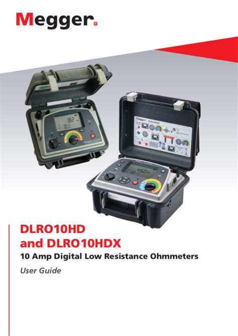 Image result for Using Megger DLR 10