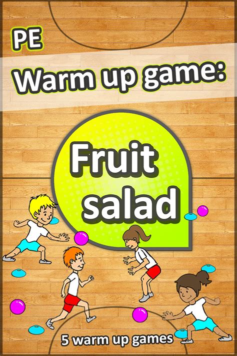 5 super fun and easy to setup warm up games for PE - Great for grades K ...