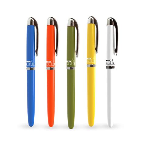 WIN Guide Ball Pens | 20 Blue Ink Pens | Premium Pens with Stylish ...
