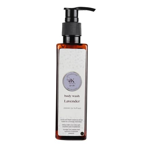 Buy AKARSA Body Wash Lavender SLES & Paraben FREE,200ML Online at Low ...