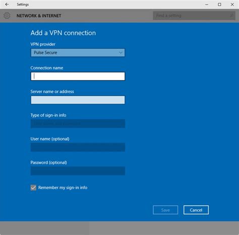 Pulse Secure Client 的图像结果