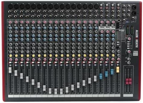 Allen & Heath AH-ZED-22FX 22-Channel Mixer with USB Interface and ...