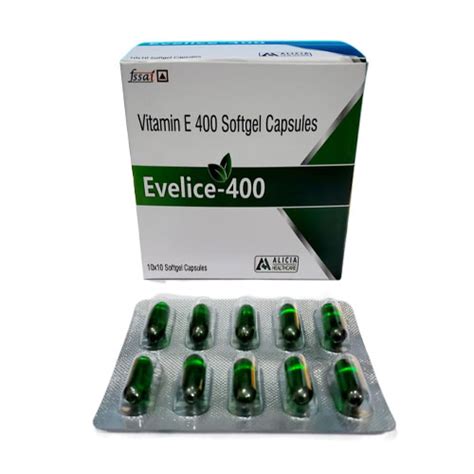 EVELICE-400 Softgel Capsules Alicia Healthcare