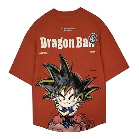 Oversized T Shirt - DragonBallZ Kid Art - Black - 7 Days Exchange ...