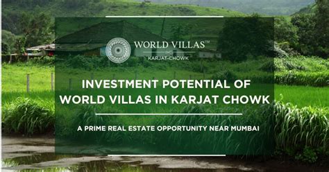 Investment Potential of World Villas, an Alternative to Stock Market