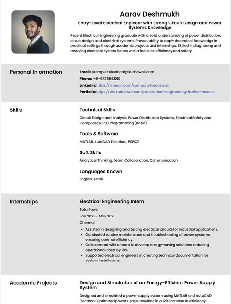 Engineering Fresher Resume Templates (2026) | Mechanical, Civil & Electrical Formats