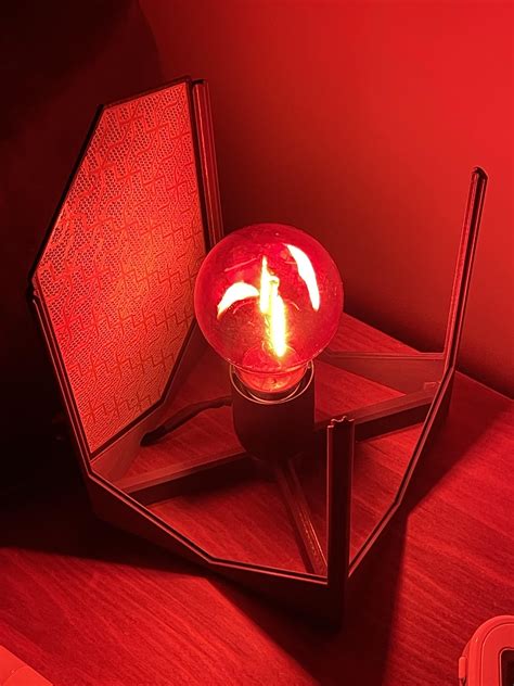 My lamp (designed from scratch) is coming together! 3 more hours to go ...