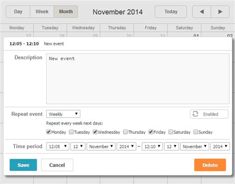 Emploi Du Temps Editable HTML/JavaScript 的图像结果