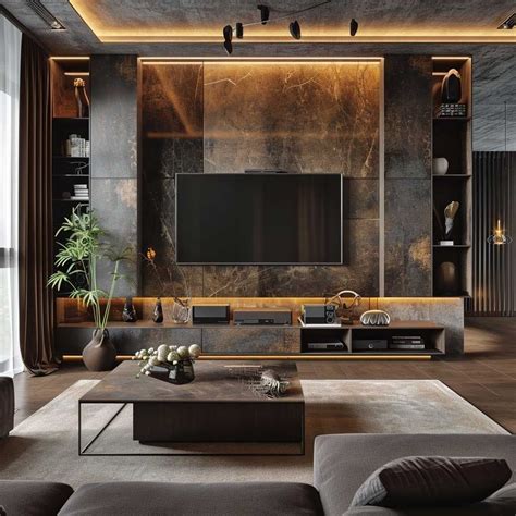 35+ Sleek and Chic TV Wall Panel Designs for a Modern Look • 333 ...