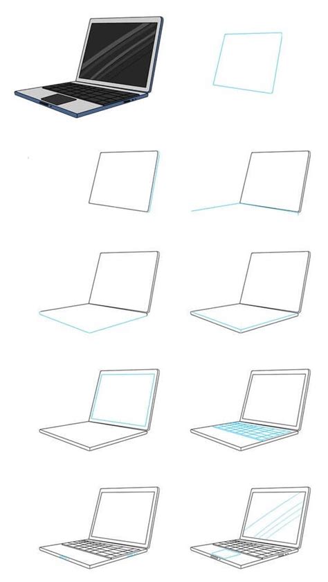 Laptop Drawing 的图像结果